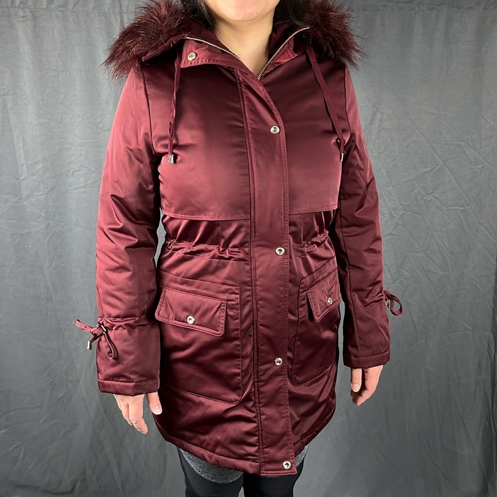 Karl Langerfeld Paris Faux Fur Lined Winter Jacket | Small